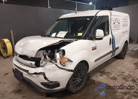2015 Ram Promaster City Tradesman Slt from USA, damaged, VIN ZFBERFBT8F6A86580